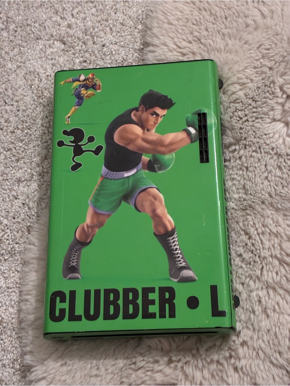 Nintendo Green Clubber Lang Themed Wii Console